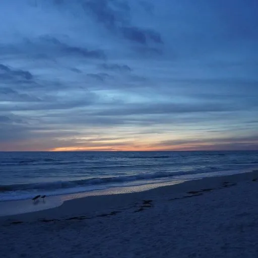 Sunset at the beach