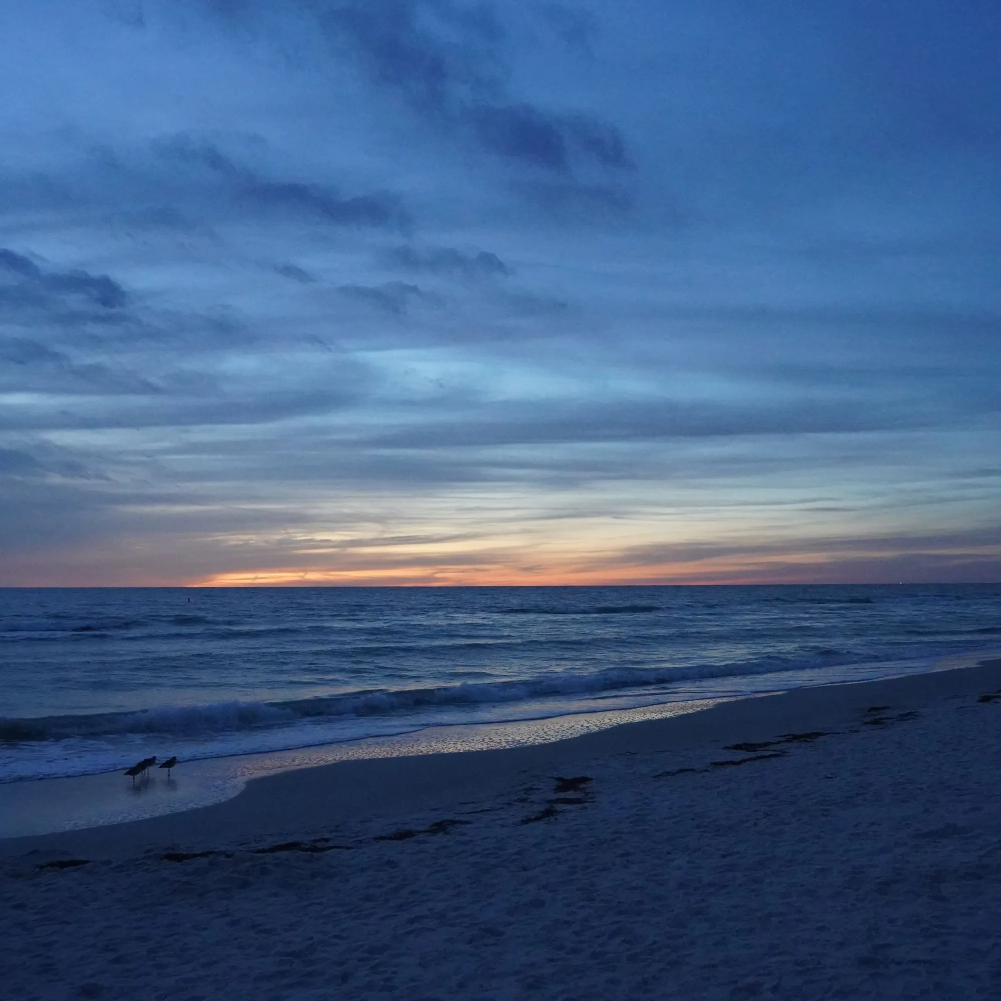 Sunset at the beach